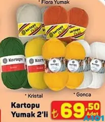 KARTOPU YUMAK 2'Lİ fiyat ve kampanya bilgisi